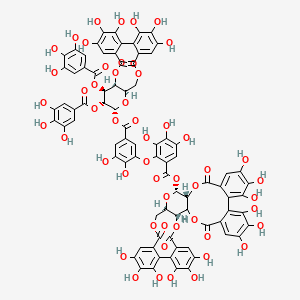 molecular formula C82H56O52 B1258876 Gemin A 