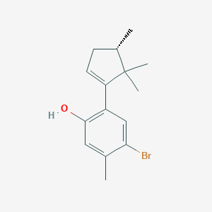 molecular formula C15H19BrO B1258892 Laurokamurene A 