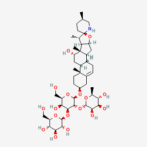 molecular formula C45H73NO17 B1258895 Robeneoside B 