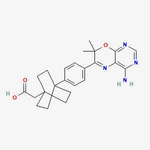 molecular formula C24H28N4O3 B1258896 DGAT-1 inhibitor 2 CAS No. 942999-61-3
