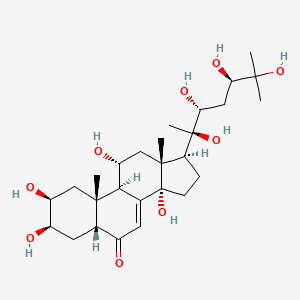 (24R)-11alpha,20,24-trihydroxyecdysone