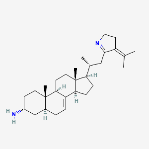 molecular formula C29H46N2 B1258911 Plakinamine A CAS No. 93474-13-6