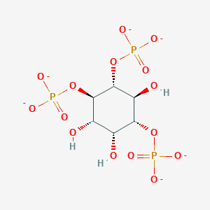molecular formula C6H9O15P3-6 B1258914 1D-肌醇1,4,5-三磷酸(6-) 