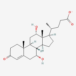 7alpha,12alpha-Dihydroxy-3-oxochol-4-en-24-oate