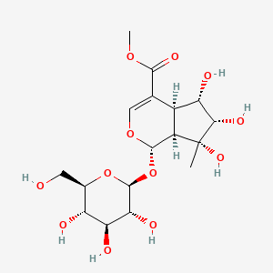 molecular formula C17H26O12 B1258926 拉马尔苷 CAS No. 52212-87-0