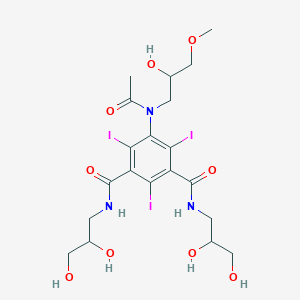 molecular formula C20H28I3N3O9 B125893 Iopentol CAS No. 89797-00-2