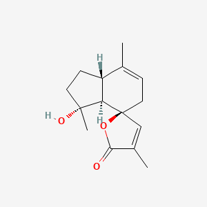molecular formula C15H20O3 B1258930 Sinularianin B 