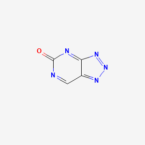 molecular formula C4HN5O B1258933 Triazolopyrimidinone 