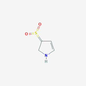 molecular formula C4H5NO2S B1258950 3-Sulfonyl-1h-pyrrole 