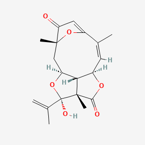 molecular formula C19H22O6 B1258958 Eremantholide C CAS No. 69883-97-2