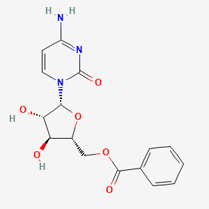 molecular formula C16H17N3O6 B1258966 Cytarabine-5'-benzoate CAS No. 34270-10-5