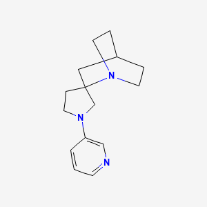 1'-Pyridin-3-ylspiro[1-azabicyclo[2.2.2]octane-2,3'-pyrrolidine]