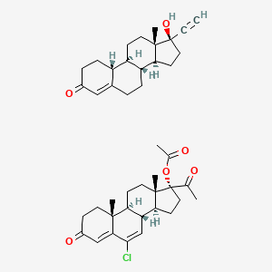 molecular formula C43H55ClO6 B1258967 Non-ovlon CAS No. 57637-90-8