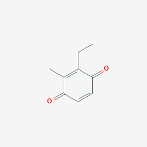 molecular formula C9H10O2 B1258973 2-Ethyl-3-methyl-1,4-benzoquinone 
