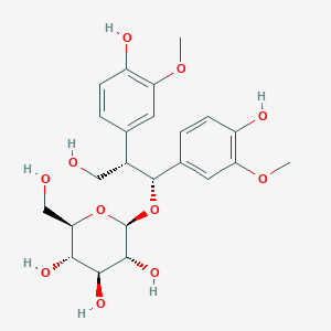 molecular formula C23H30O11 B1258980 Hovetrichoside A 