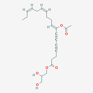 molecular formula C23H30O6 B1258984 Peyssonenyne A 