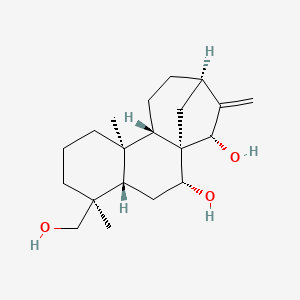molecular formula C20H32O3 B1259001 念珠菌素 CAS No. 107656-75-7