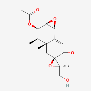 molecular formula C17H22O6 B1259007 Eremofortin C CAS No. 62375-74-0