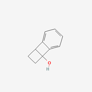 Tricyclo[4.4.0.0~2,5~]deca-1(10),6,8-trien-2-ol