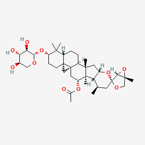 molecular formula C37H56O10 B1259016 23-EPI-26-Deoxyactein CAS No. 501938-01-8