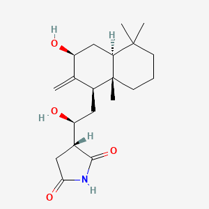 molecular formula C20H31NO4 B1259017 haterumaimide Q 