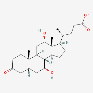 7alpha,12alpha-Dihydroxy-3-oxo-5beta-cholan-24-oate