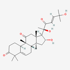 molecular formula C30H44O6 B1259033 2-deoxycucurbitacin D 