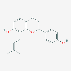 molecular formula C20H22O3 B1259034 Brosimine B 