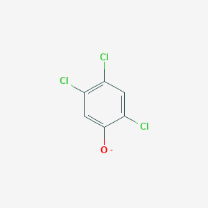 molecular formula C6H2Cl3O- B1259039 2,4,5-Trichlorophenolate 