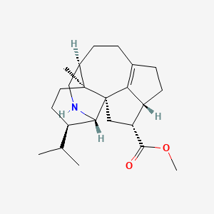 molecular formula C23H35NO2 B1259051 Paxdaphnidine A 