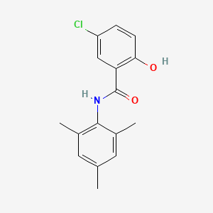 5-Chloro-2-hydroxy-N-(2,4,6-trimethylphenyl)benzamide