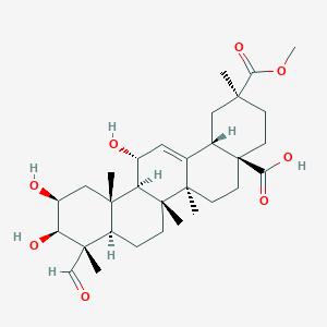 molecular formula C31H46O8 B1259053 Acinospesigenin C 