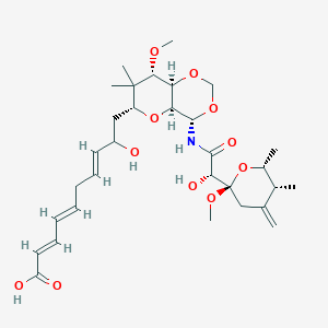 molecular formula C31H47NO11 B1259054 Theopederin L 