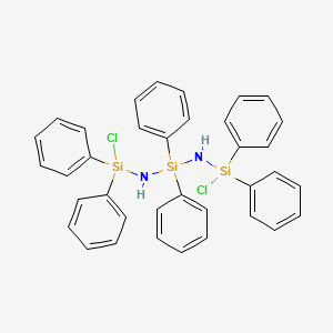 N,N'-Bis[chloro(diphenyl)silyl]-1,1-diphenylsilanediamine