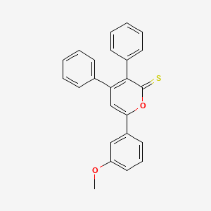 6-(3-Methoxyphenyl)-3,4-diphenyl-2H-pyran-2-thione