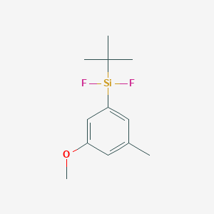 tert-Butyl(difluoro)(3-methoxy-5-methylphenyl)silane