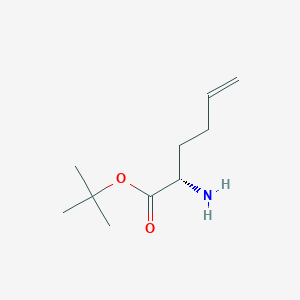 Tert-butyl (2S)-2-aminohex-5-enoate