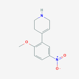 4-(2-Methoxy-5-nitrophenyl)-1,2,3,6-tetrahydropyridine