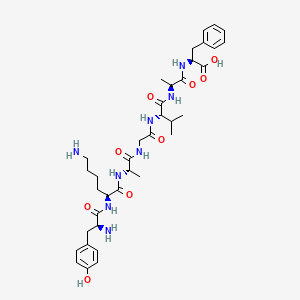 L-Tyrosyl-L-lysyl-L-alanylglycyl-L-valyl-L-alanyl-L-phenylalanine