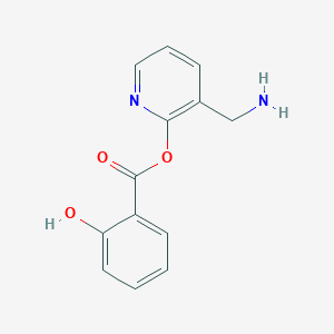 3-(Aminomethyl)-pyridyl salicylate