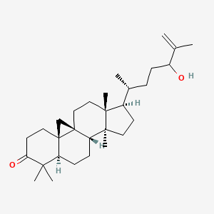 molecular formula C30H48O2 B1259103 24-羟基环阿魏酸-25-烯-3-酮 