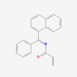 N-[(E)-(Naphthalen-1-yl)(phenyl)methylidene]prop-2-enamide