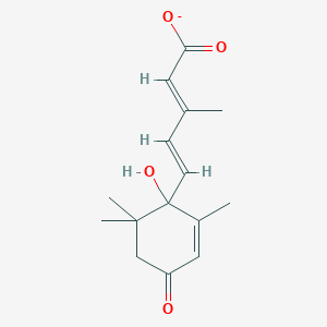 molecular formula C15H19O4- B1259105 2-trans-Abscisate 