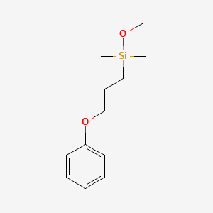 Methoxy(dimethyl)(3-phenoxypropyl)silane