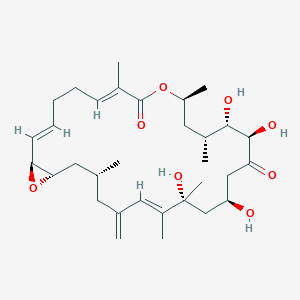 molecular formula C32H50O8 B1259108 amphidinolide B1 