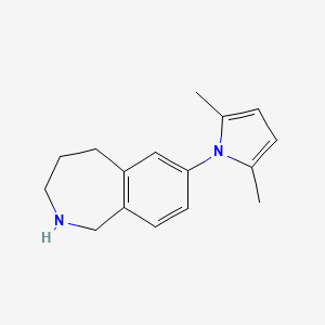 7-(2,5-Dimethyl-1H-pyrrol-1-yl)-2,3,4,5-tetrahydro-1H-2-benzazepine