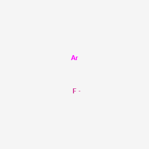 molecular formula ArF- B1259112 Argon;fluoride 