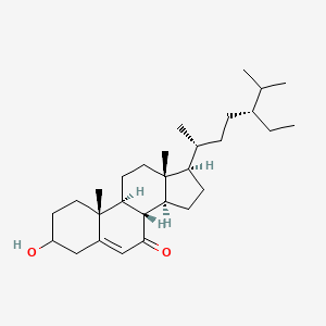 molecular formula C29H48O2 B1259116 7-Oxo-beta-sitosterol 