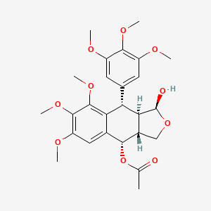 molecular formula C26H32O10 B1259119 Aglacin I 