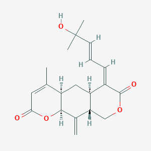 molecular formula C20H24O5 B1259120 Kitungolide C 